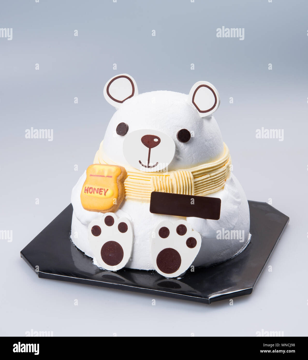 Torta o recare torta di progettazione su uno sfondo Foto Stock