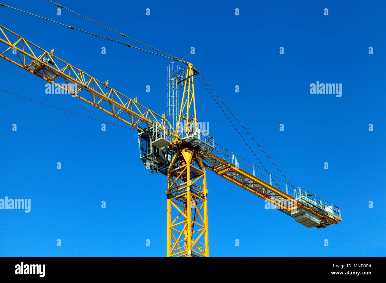 Falcon gru a torre, servizi di costruzione, gru di cantiere, Hunstanton, Norfolk, Regno Unito, Inghilterra, dettaglio, edilizia, industria Foto Stock