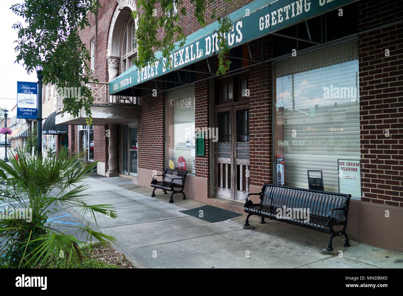 Il centro di Foley, Alabama, Stati Uniti d'America. Foto Stock