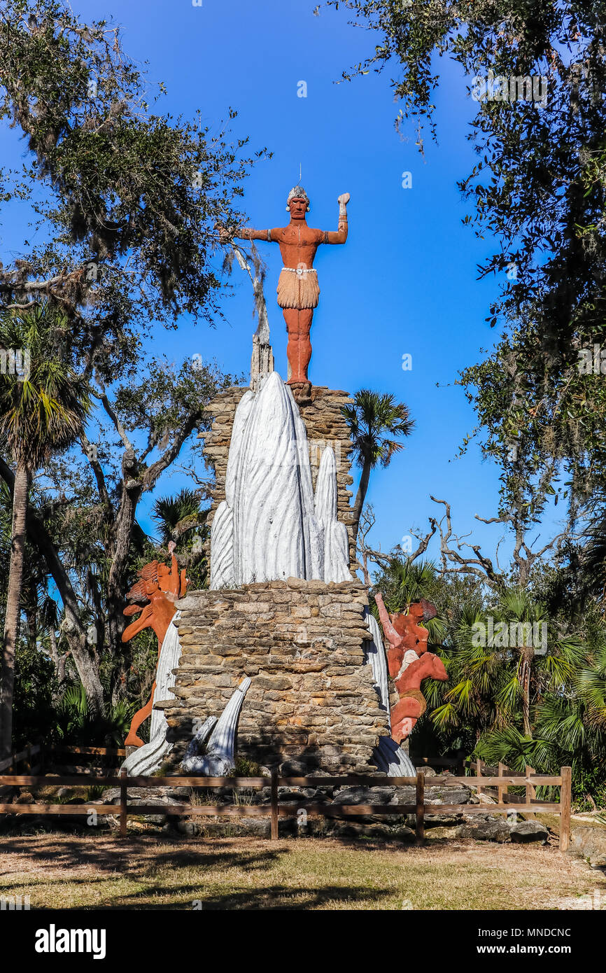 Stato Tomoka Park di Ormond Beach Florida Foto Stock