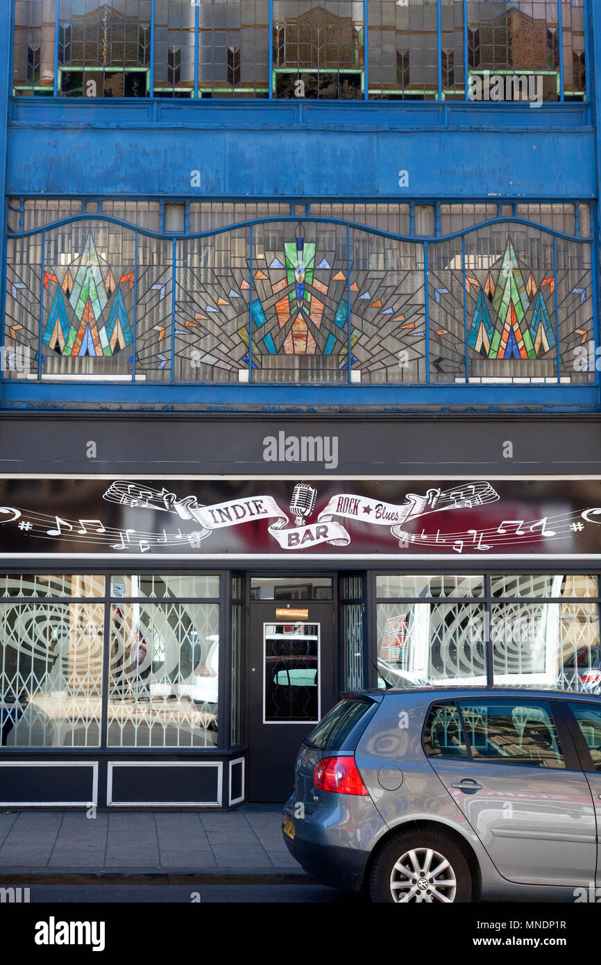 Indie Rock & Blues Bar, Bradford, West Yorkshire Foto Stock