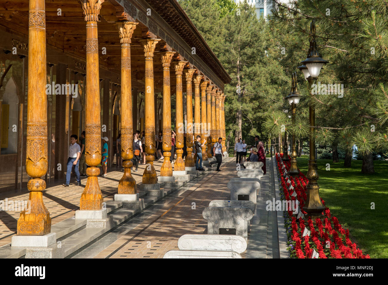 Guerra Mondiale 2 Memorial, Tashkent, Uzbekistan Foto Stock