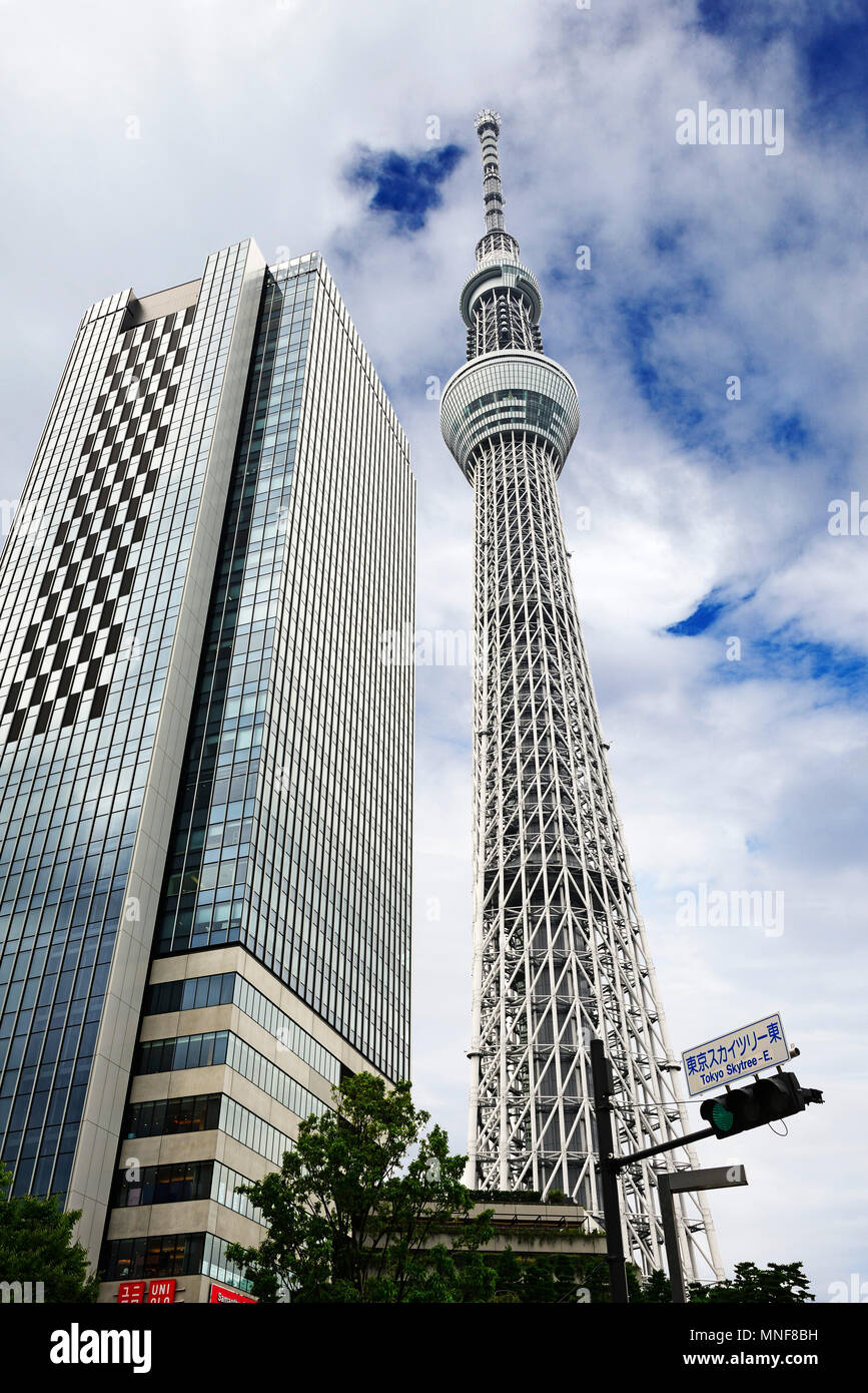 Skytree, Tokyo, Giappone Foto Stock