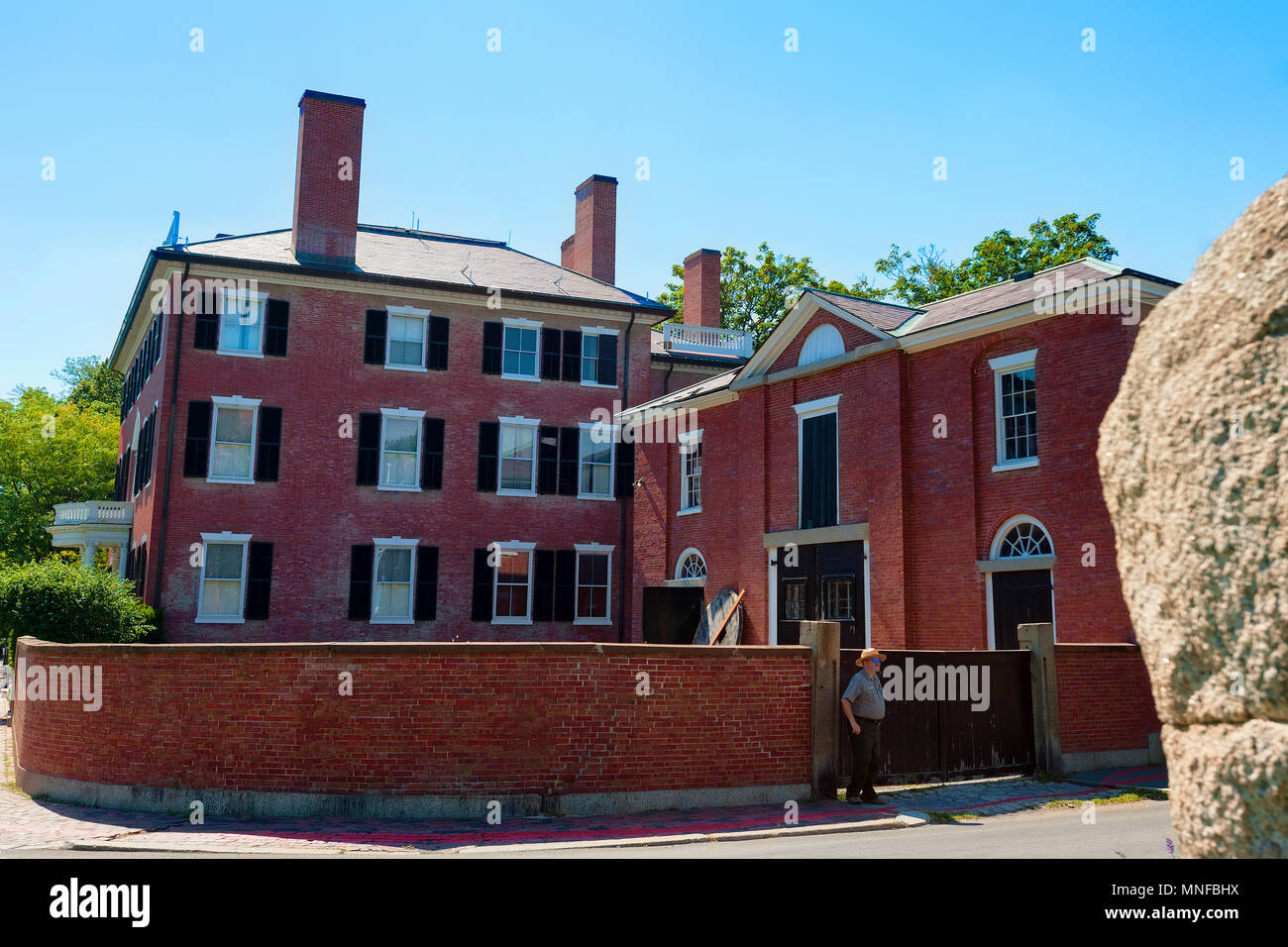 Salem, Massachusetts, STATI UNITI D'America - 14 Settembre 2016: il Gardiner Pingree casa fu costruita nel 1804 da Samuele Mcintyre per John Gardner, che grazie al sostegno finanziario Foto Stock