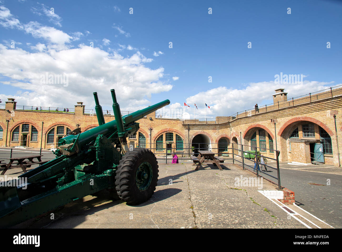 Newhaven Fort Foto Stock