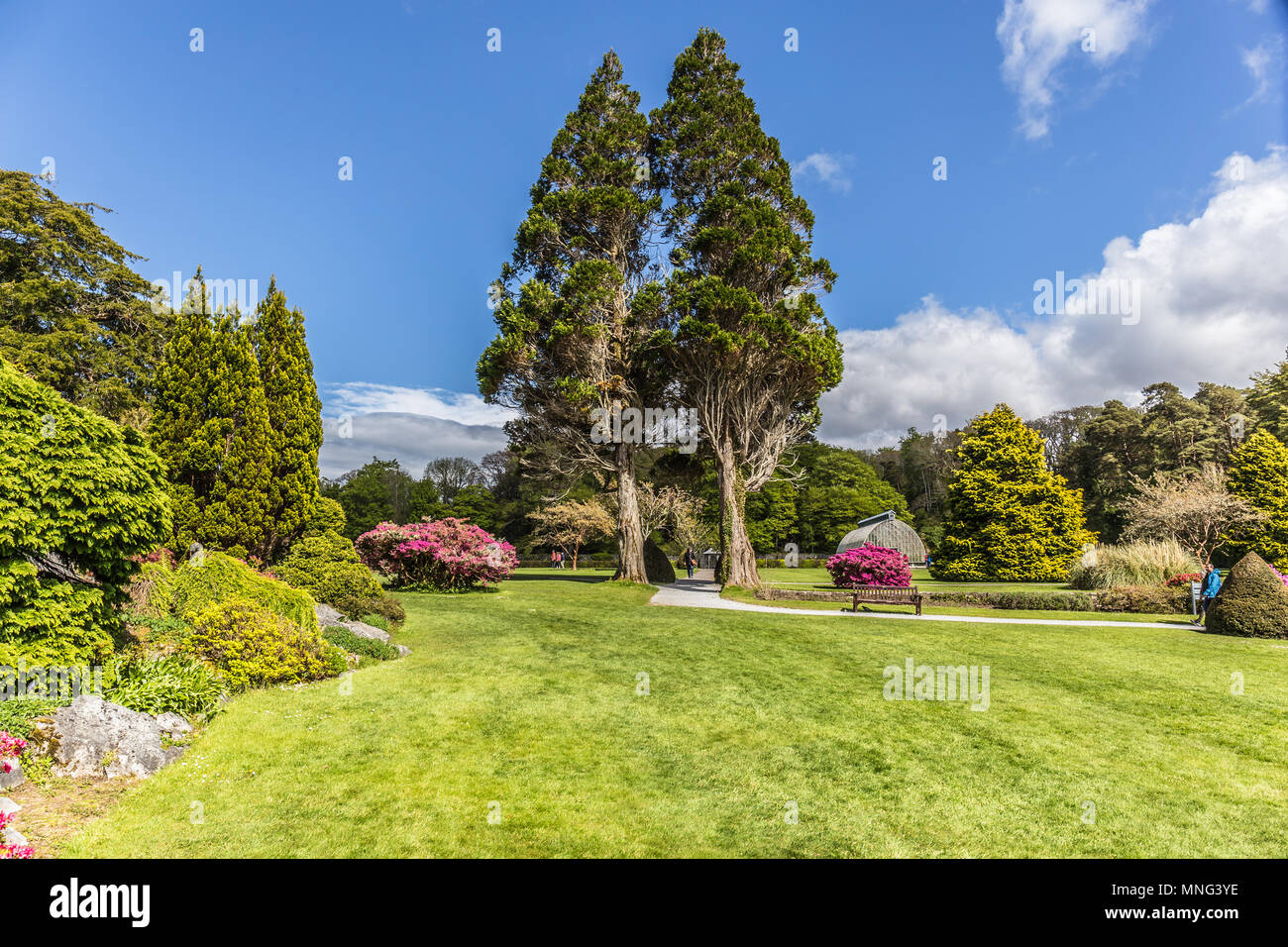 Irlanda del Parco Nazionale di Killarney Muckross House Foto Stock