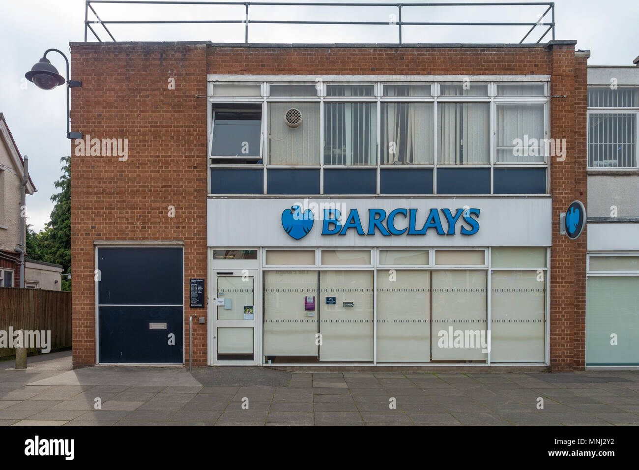 La filiale locale di Barclays Bank in Tilehurst, Reading, Berkshire. Foto Stock