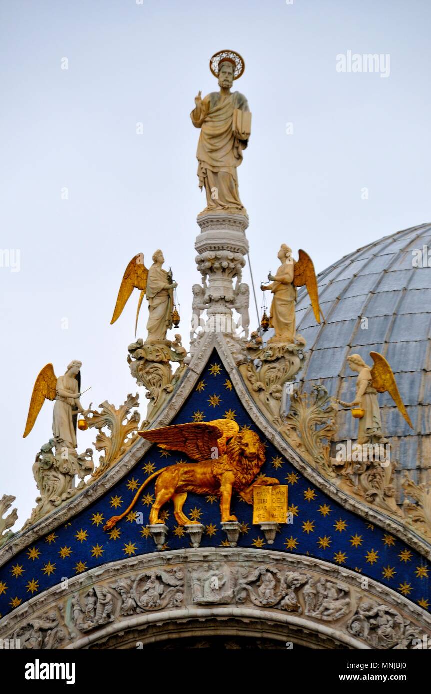 Piazza San Marco Venezia Italia Foto Stock