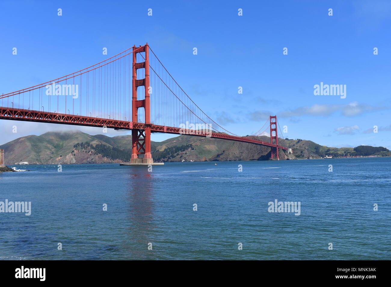 Golden Gate Bridge di San Francisco Foto Stock