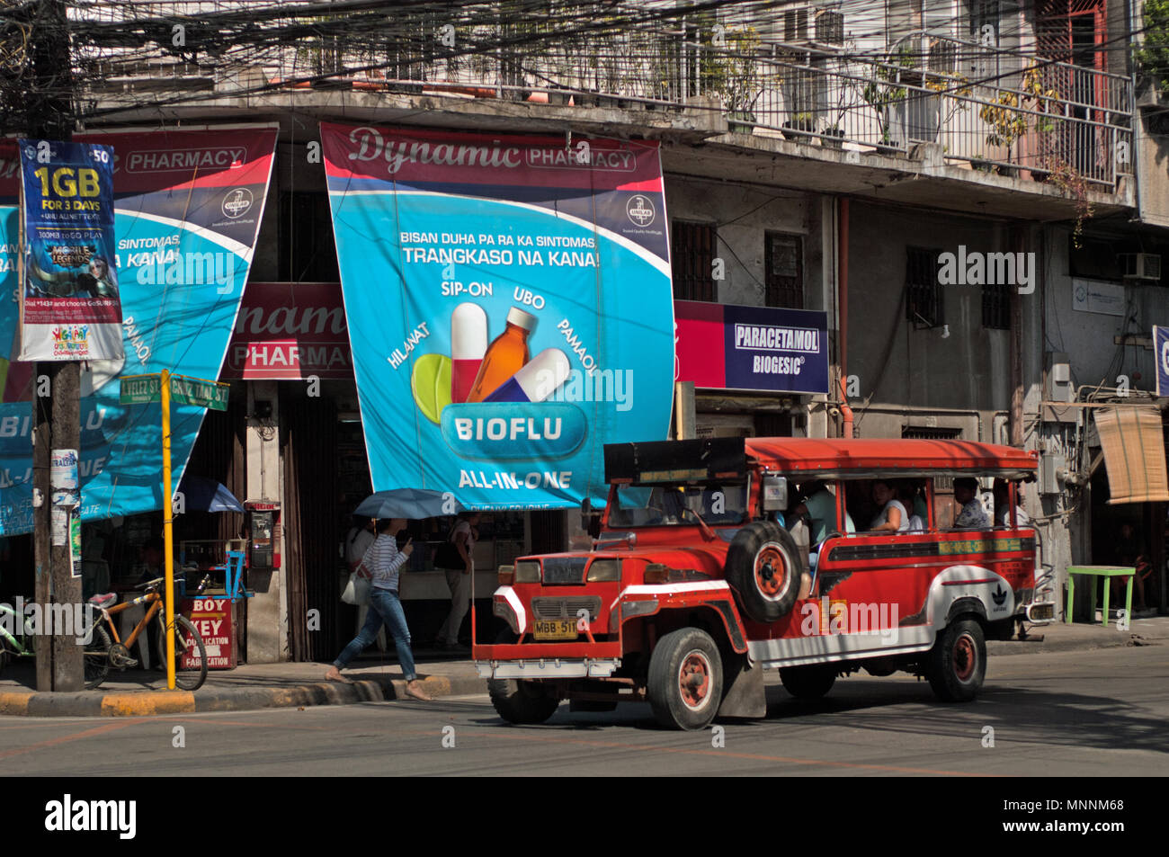 Di Cagayan de Oro, sull isola di Mindanao Foto Stock