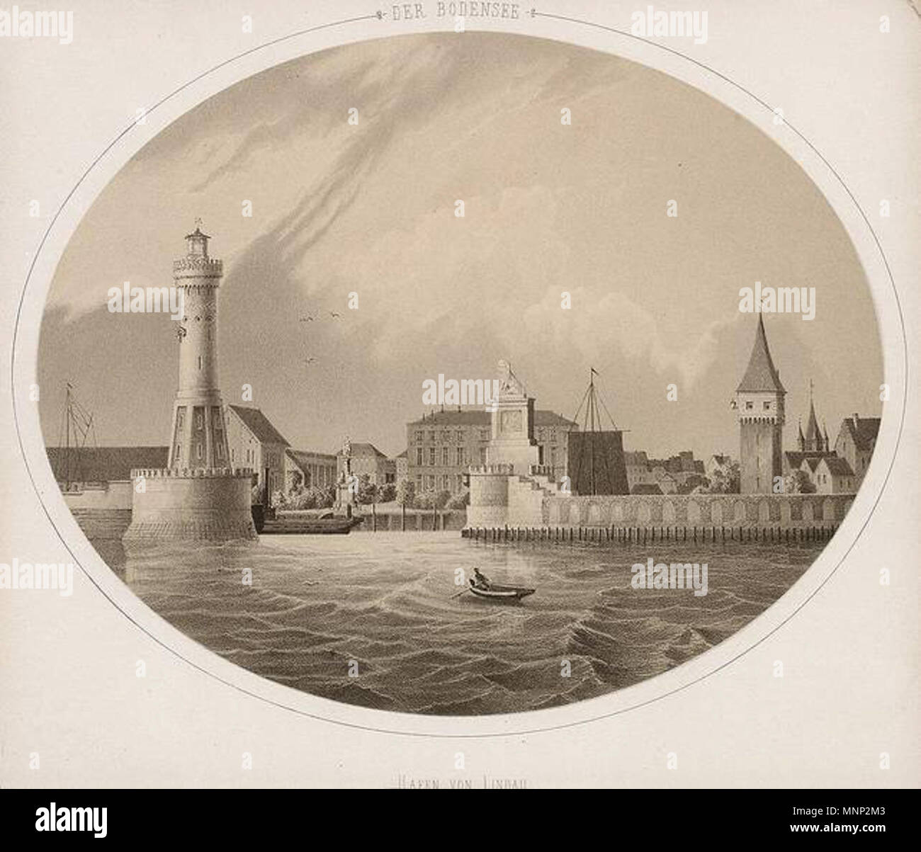 Z 005 . Hafen von Lindau (Platz vor dem Hotel Bayerischer Hof), Tonlitho aus dem Bodensee-Album von Julius Greth, um 1860, ca. 20 x 22,5 cm . Nel 1860 circa. Julius Greth (1824-1903) Descrizione pittore tedesco Data di nascita e morte 1824 1903 Luogo di nascita e morte di Bydgoszcz Heidelberg periodo di lavoro circa 1850-1875 sede di lavoro Bydgoszcz, Danzica, Ravensburg competente controllo : Q16739442 VIAF: 95595168 751 Julius Greth Lindau Hafen Foto Stock