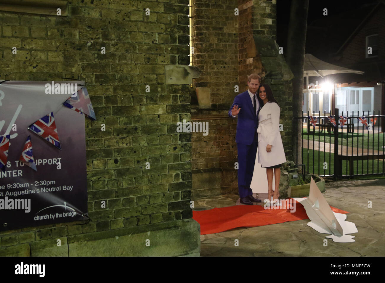 Sydney, Australia. Il 20 maggio 2018. Chiesa dal ponte, 5/7-9 Broughton St, Kirribilli ha ospitato un Royal Wedding per celebrare le nozze del principe Harry e Meghan Markle. Credito: Richard Milnes/Almy Live News Foto Stock