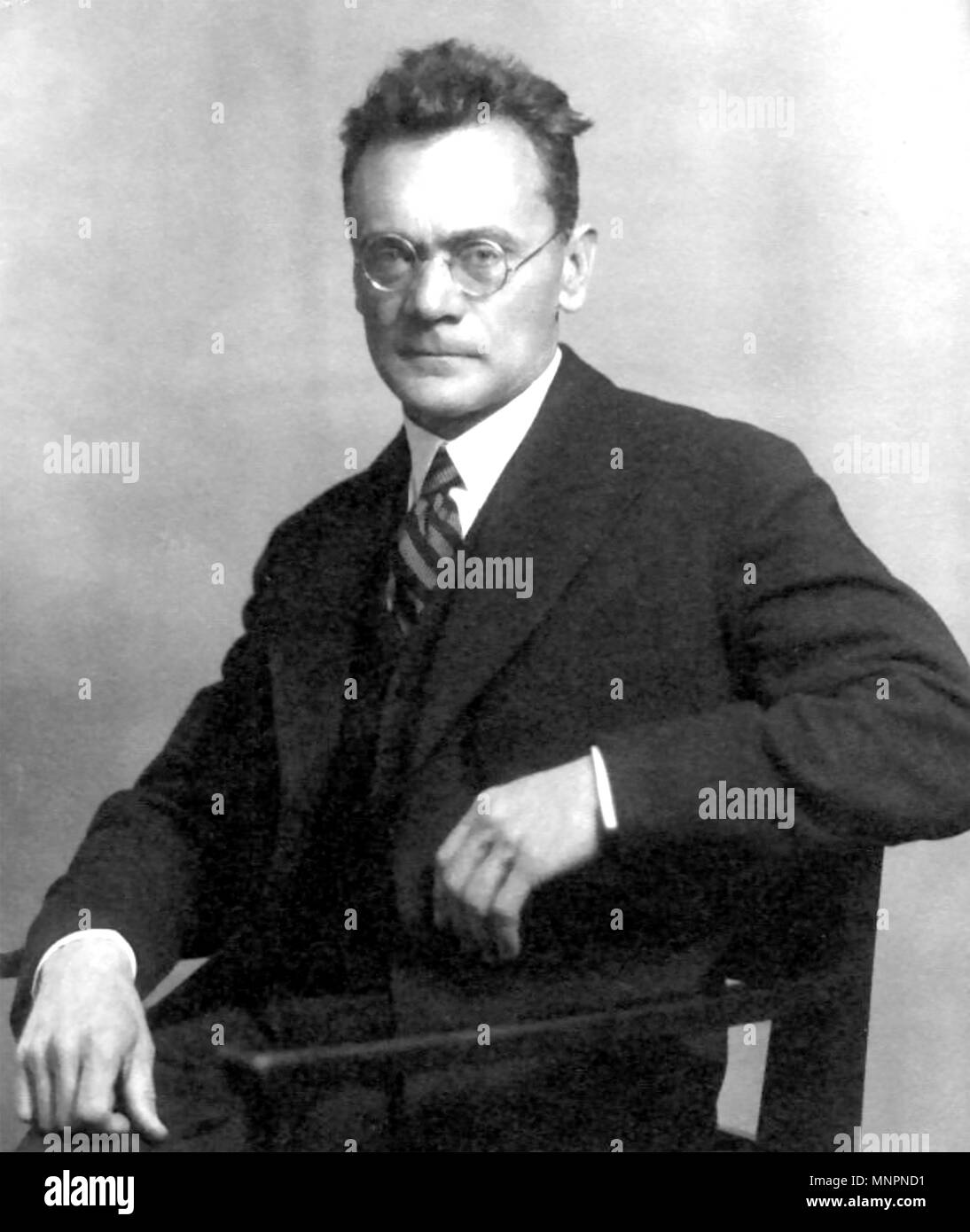 KARL von FRISCH (1886-1982) ethologist austriaca che ha scoperto la meaningh di scuotimento la danza delle api Foto Stock