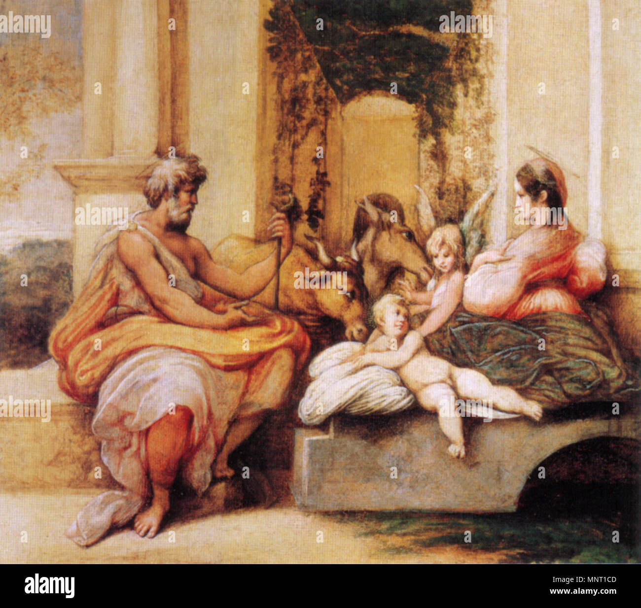 962 Parmigianino, natività Foto Stock