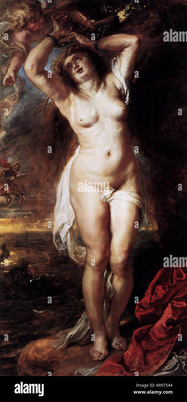 Andromeda circa 1638. 976 Peter Paul Rubens - Andromeda - WGA20316 Foto Stock