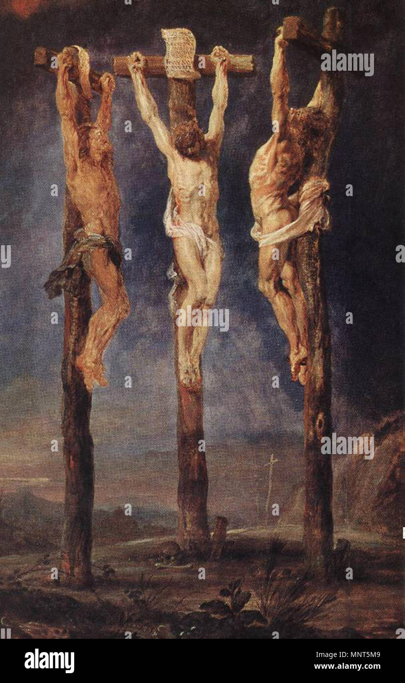 Le Tre Croci.[1] titolo alternativo(s): Cristo sulla croce affiancata da  due assassini.[2] circa 1620. 978 Peter Paul Rubens Tre Croci Foto stock -  Alamy