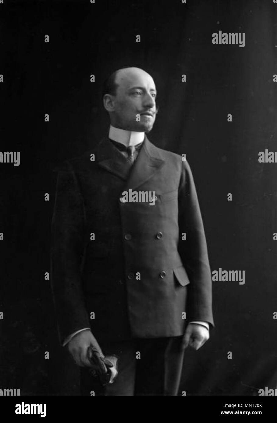 . Italiano: foto del principe di Montevevoso Gabriele d'Annunzio . 1920. Sconosciuto 984 foto del principe d' annunzio Foto Stock