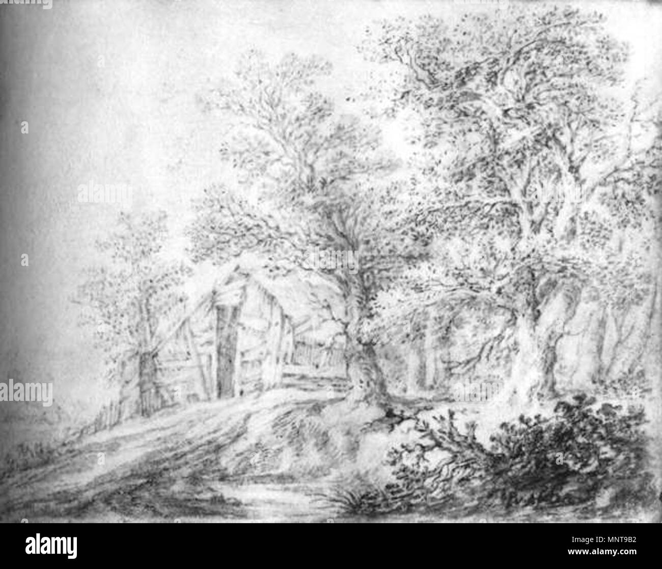 Paesaggio tra il 1635 e il 1641. 993 Pieter Jansz. van Asch - panorama - WGA01015 Foto Stock