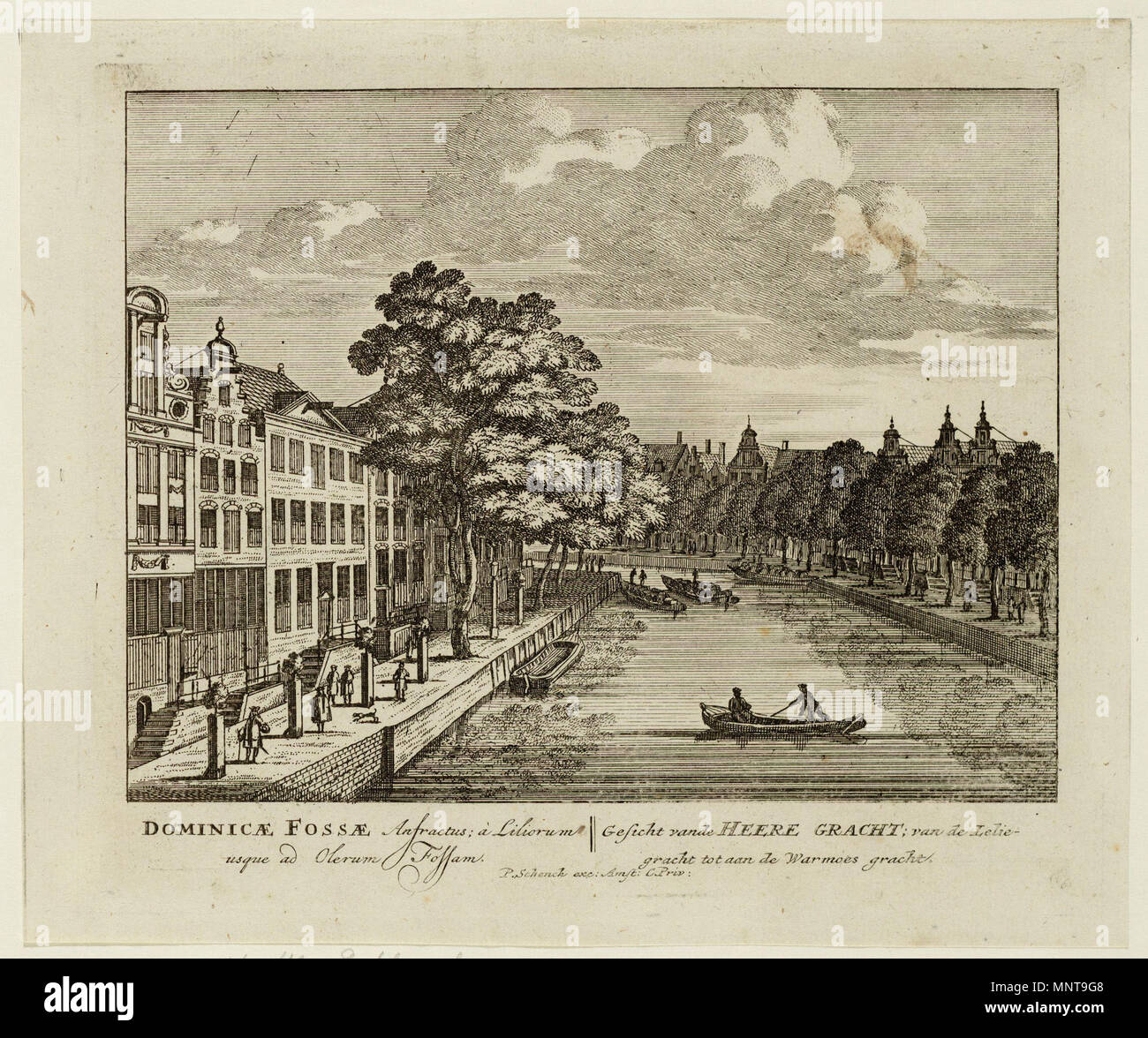 . Nederlands: Gezicht op de Herengracht, van de Leliegracht tot aan de Warmoesgracht. . 1710. Peter Schenk il Vecchio (1660-1718) nomi alternativi Petrus Schenck (MI), Pieter Schenck (MI), Petrus Schenk (I) Descrizione incisore olandese e publisher e Data di nascita e morte 26 dicembre 1660 (battezzato) 1711 Luogo di nascita e morte Elberfeld Leipzig opera posizione Amsterdam, Rotterdam competente controllo : Q78163 VIAF: 87245200 ISNI: 0000 0001 1682 407X ULAN: 500008827 LCCN: N96109832 NLA: 36409973 WorldCat 994 Pieter Schenk (I) 001 Foto Stock