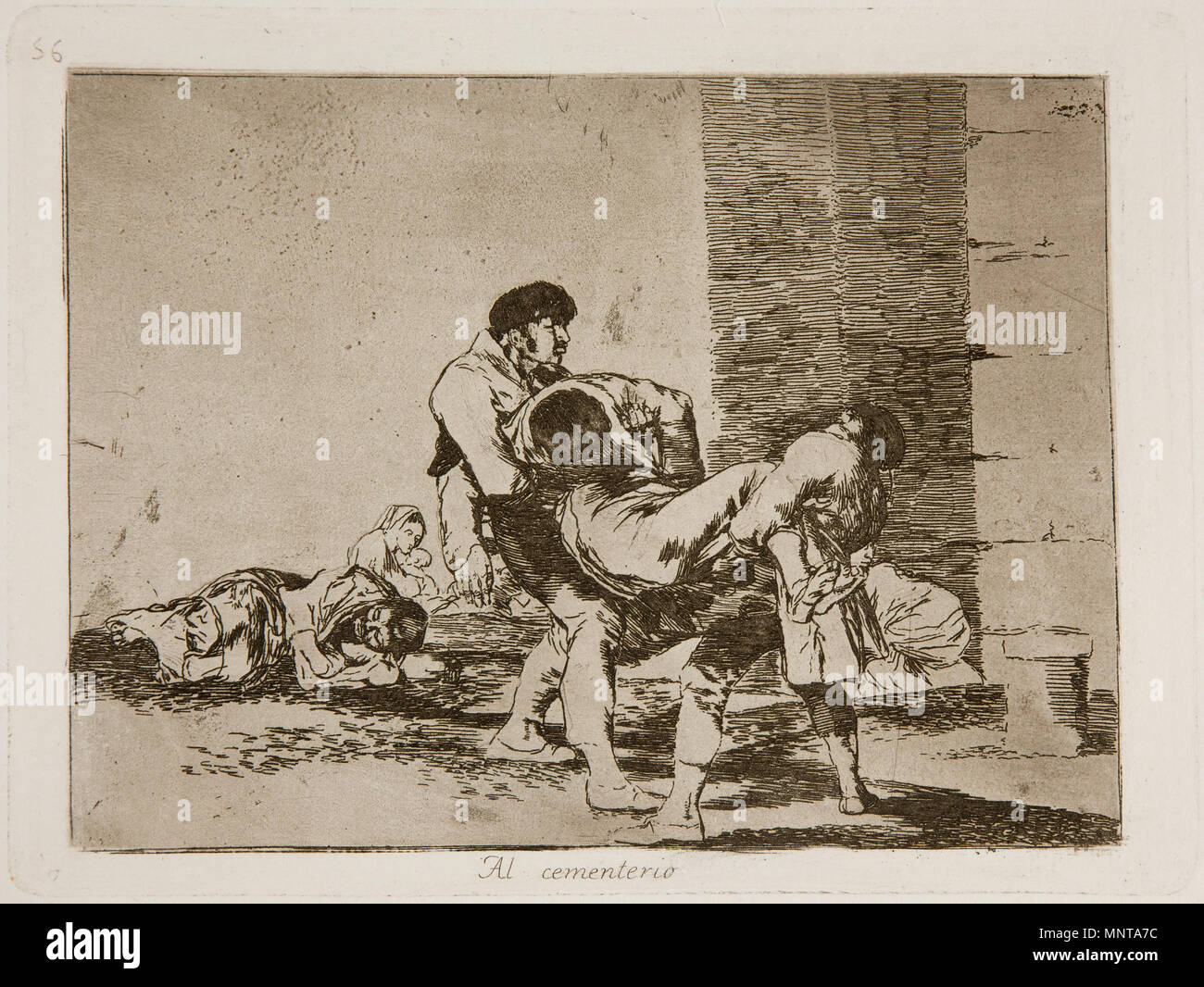 . Inglese: Los desastres de la guerra, piastra n. 56 (1a edizione, Madrid: Real Academia de Bellas Artes de San Fernando, 1863) . 29 luglio 2008, 12:22:59. Francisco Goya (1746-1828) nomi alternativi Francisco Goya Lucientes, Francisco de Goya y Lucientes, Francisco José Goya Lucientes Descrizione pittore spagnolo, printmaker, litografo, incisore ed incisore Data di nascita e morte 30 Marzo 1746 16 aprile 1828 Luogo di nascita e morte Fuendetodos Bordeaux posizione Lavoro Madrid, Saragozza, Bordeaux competente controllo : Q5432 VIAF: 54343141 ISNI: 0000 0001 2280 1608 ULAN: 500118936 LCCN: n7 Foto Stock