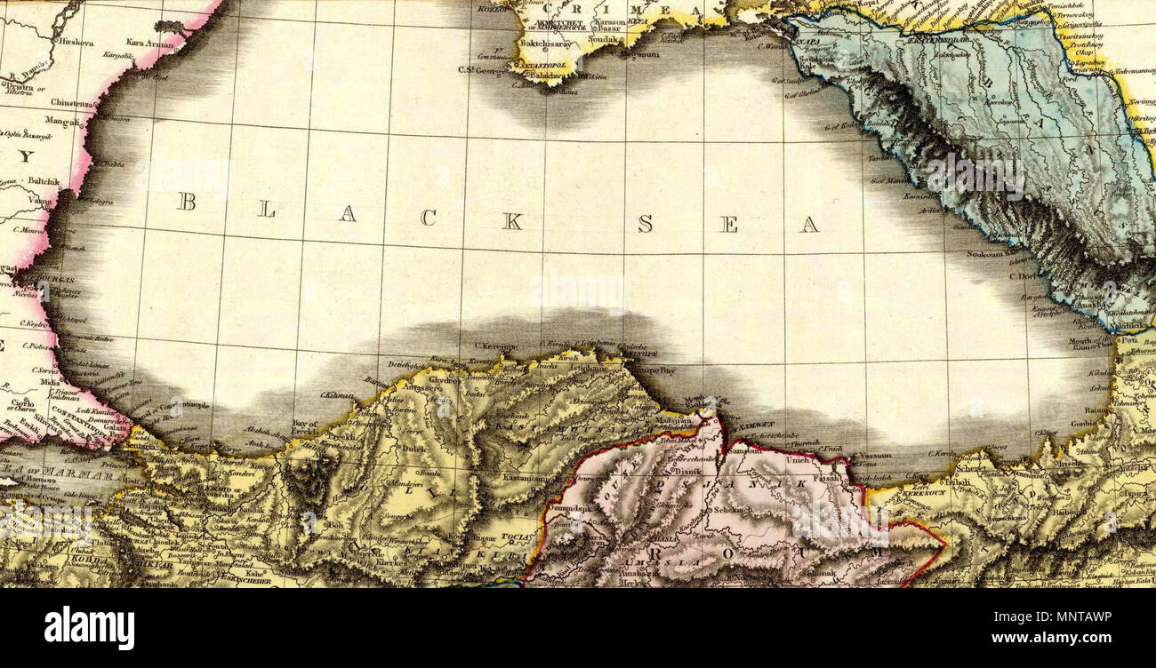 . Inglese: la Turchia in Asia. Disegnato sotto la direzione del signor Pinkerton da L. Hebert. Neele scolpire. 352 Strand. Londra: pubblicato Sepr. 1st. 1813, da Cadell & Davies, Strand & Longman, Hurst, Rees, Orme, & Brown, Paternoster Row. 1813. John Pinkerton (1758-1826) nomi alternativi Pinkerton, Giovanni Descrizione antiquario scozzese, cartografo, numismatist e storico della data di nascita e morte 17 Febbraio 1758 10 marzo 1826 Luogo di nascita e morte di Edimburgo Autorità di Parigi controllo : Q3446354 VIAF: 12358699 ISNI: 0000 0001 1596 4513 LCCN: N84055813 NLA: 35423732 GND: 100236456 WorldCat 998 Foto Stock