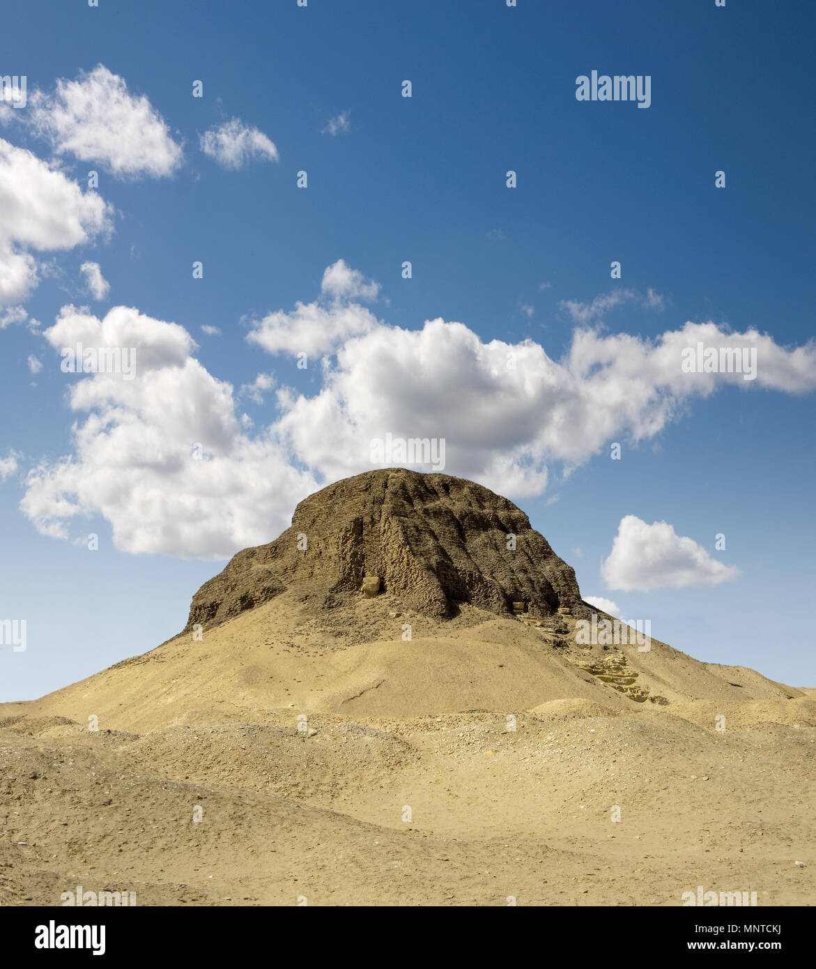 Senusret II Piramide di El Lahun, Fayoum, Egitto Foto Stock