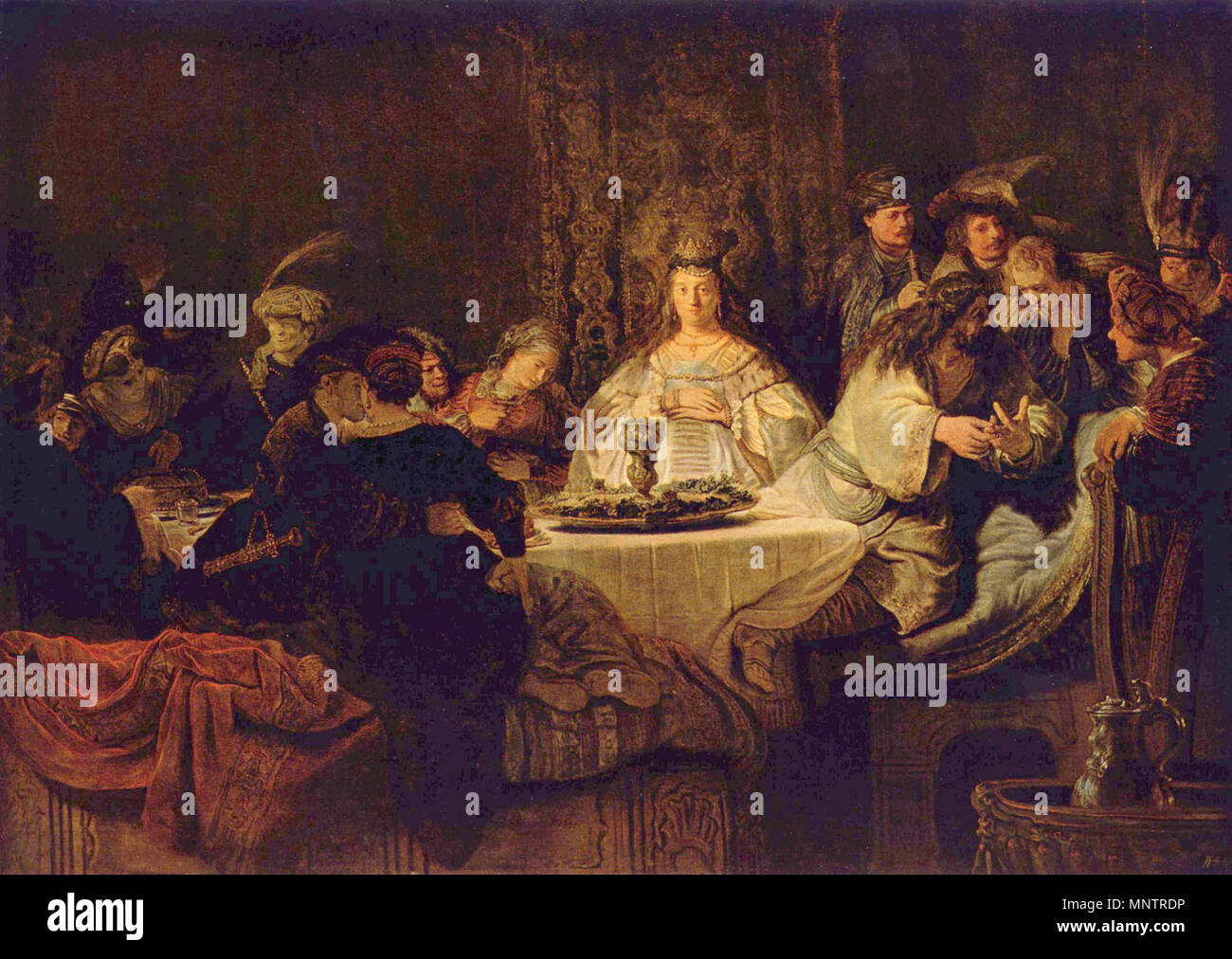 Il matrimonio di Sansone 1638. 1051 Rembrandt Harmensz. van Rijn 146 Foto Stock