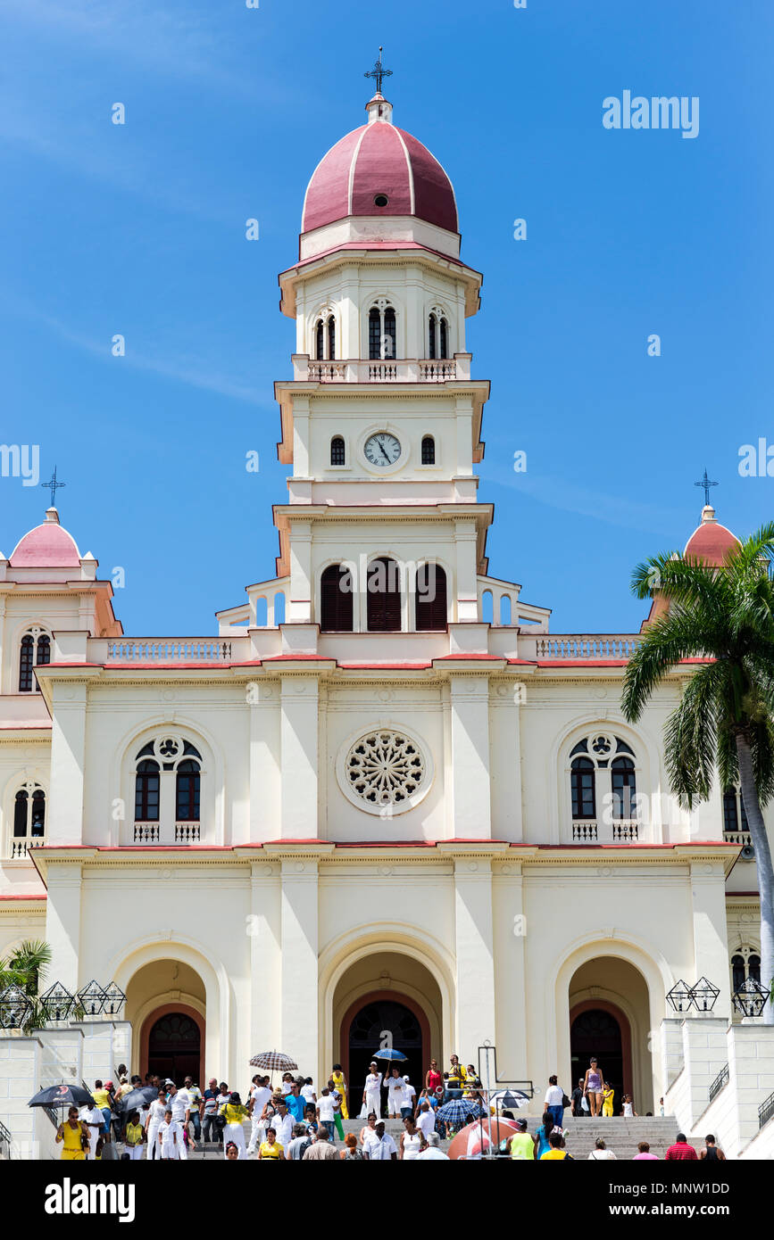 El Cobre, la più importante chiesa in Cuba Foto Stock