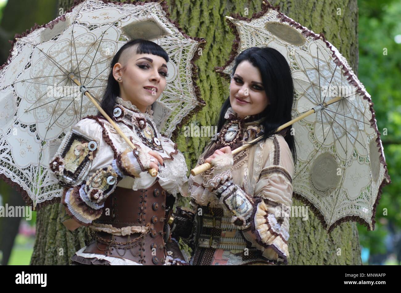 Costume Steampunk Donna Costume Donna Steampunk - Stile Principessa Gotico Vittoriano, Per Carnevale E Feste A Tema Abito Steampunk Principe