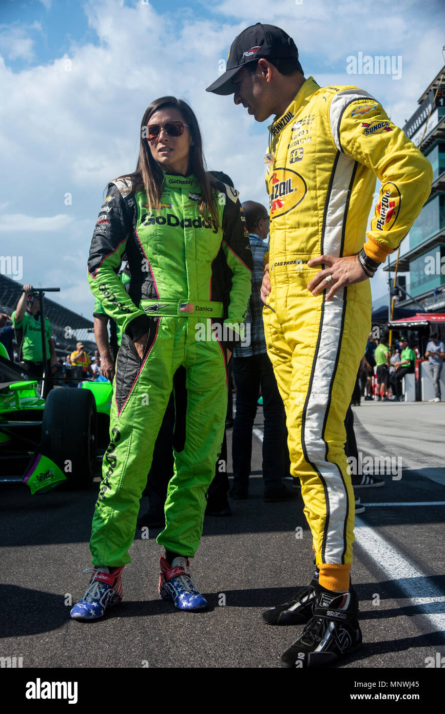 2018 Indianapolis 500 bump day immagini Foto Stock