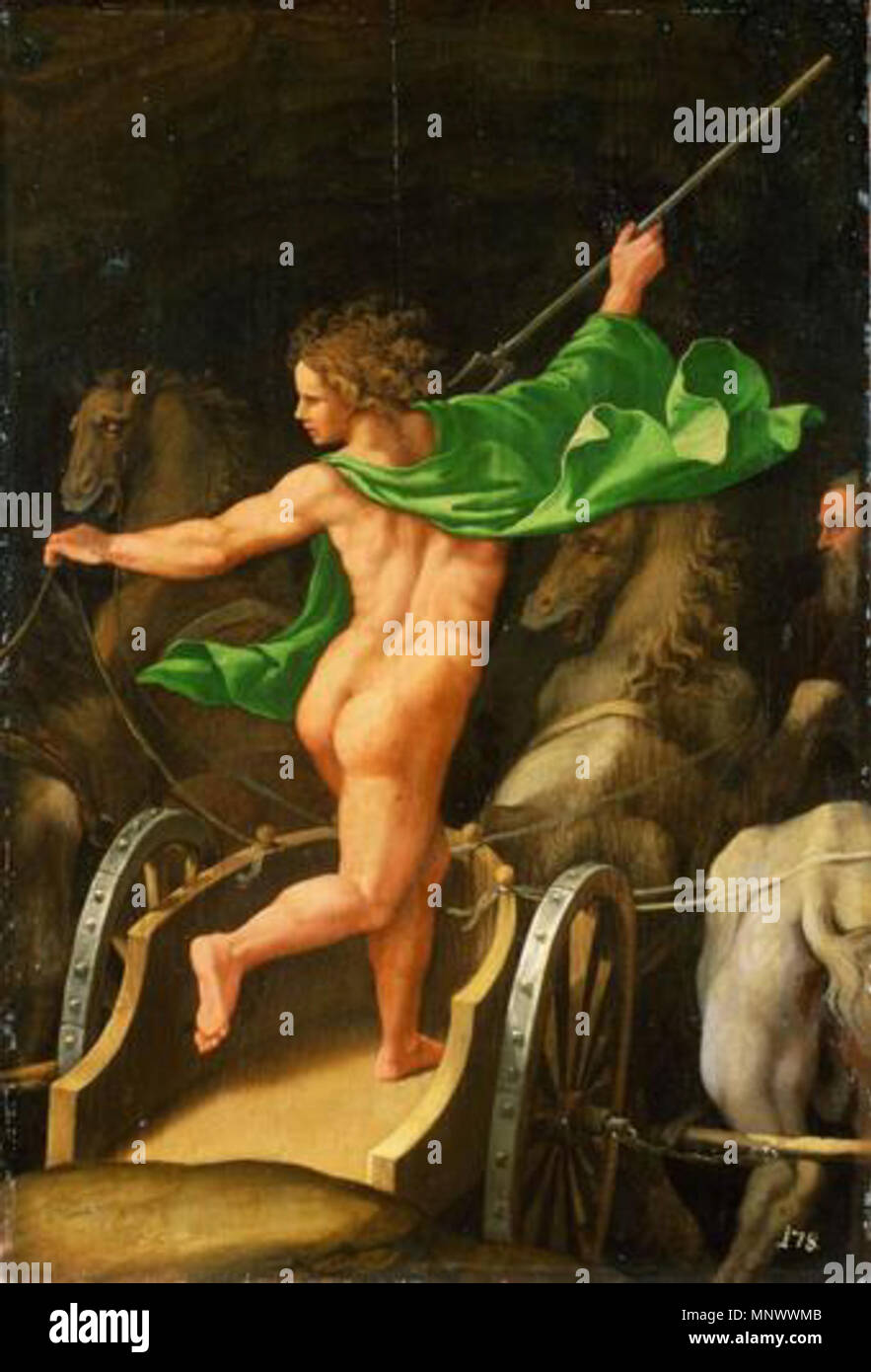 Inglese: Plutone sul suo carro 1532/1536. Giulio Romano (1499-1546) nomi alternativi nascita Nome: Giulio di Pietro de' Gianuzzi (Giulio Pippi) Descrizione architetto e pittore Data di nascita e morte ca. 1492-1499 1 Novembre 1546 Luogo di nascita e morte Roma Mantova sede di lavoro Roma, Firenze, Mantova competente controllo : Q215305 VIAF: 74007636 ISNI: 0000 0001 2102 3744 ULAN: 500115304 LCCN: N50065111 NLA: 35481038 WorldCat 1071 Romano - Plutone sul suo carro GG 157 Foto Stock