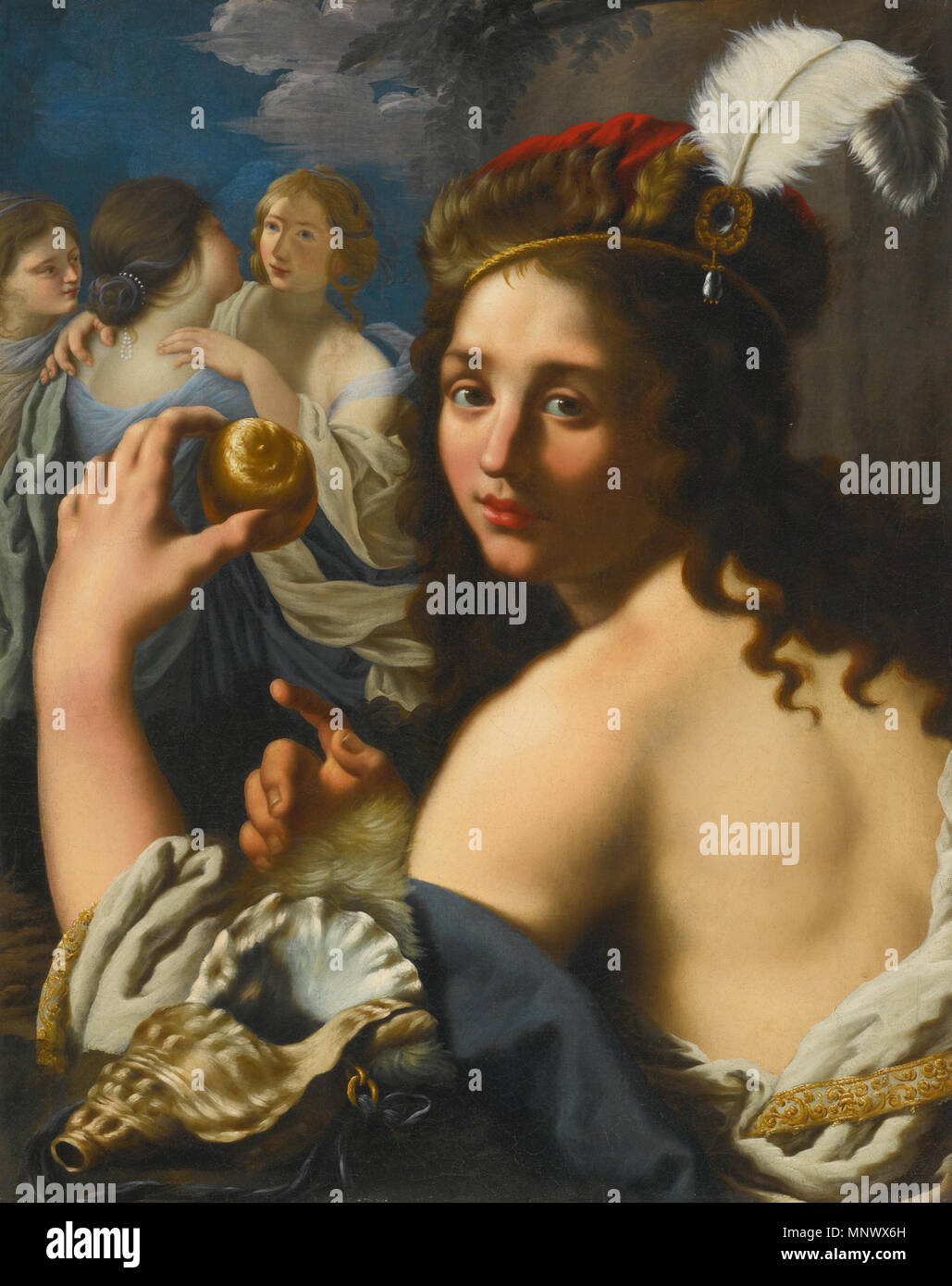 La sentenza di Parigi . 1073 Alessandro Rosi la sentenza di Parigi Foto Stock