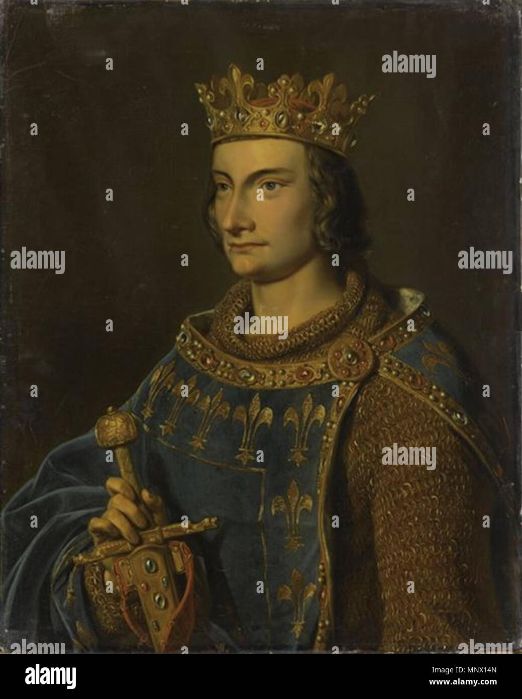 1085 Saint-Èvre - Filippo III di Francia Foto Stock