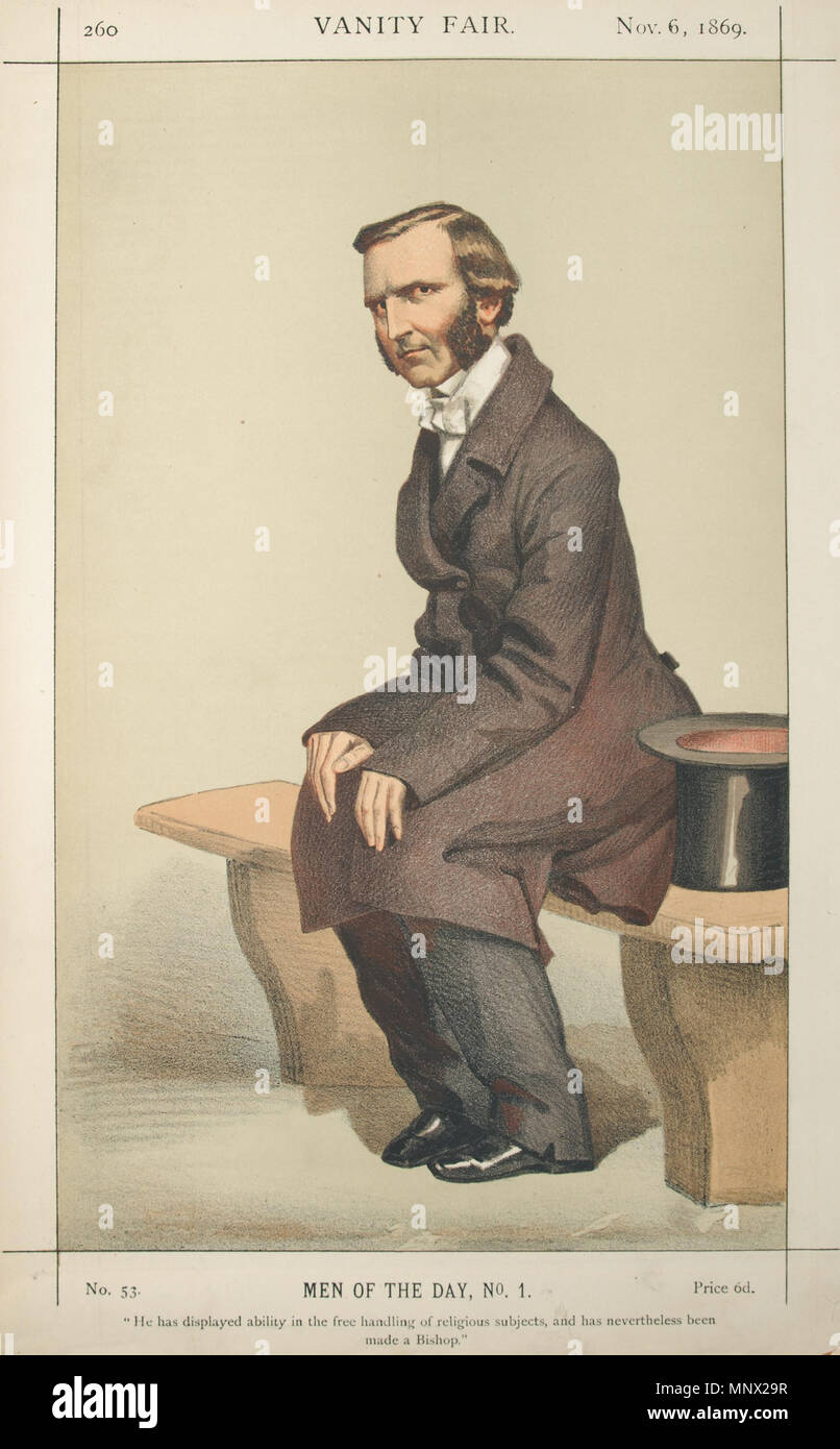 . Gli uomini o le donne del giorno No.1: caricatura della Rev Frederick Temple DD. La didascalia recita: "Egli ha mostrato la capacità di libera manipolazione di soggetti religiosi e è stato tuttavia effettuato un vescovo.' . 6 novembre 1869. "Coïdé' James Tissot (1836-1902) nomi alternativi 'Coïdé' nome legale: James Joseph Jacques Tissot Descrizione pittore francese e caricaturista Data di nascita e morte 15 Ottobre 1836 8 Agosto 1902 Luogo di nascita e morte Nantes Buillon, Dipartimento Doubs sede di lavoro Parigi, Londres, Palestina, Buillon (Doubs) Autorità di controllo : Q381248 VIAF: 51697889 ISNI: 0000 0000 Foto Stock . Gli uomini o le donne del giorno No.1: caricatura della Rev Frederick Temple DD. La didascalia recita: "Egli ha mostrato la capacità di libera manipolazione di soggetti religiosi e è stato tuttavia effettuato un vescovo.' . 6 novembre 1869. "Coïdé' James Tissot (1836-1902) nomi alternativi 'Coïdé' nome legale: James Joseph Jacques Tissot Descrizione pittore francese e caricaturista Data di nascita e morte 15 Ottobre 1836 8 Agosto 1902 Luogo di nascita e morte Nantes Buillon, Dipartimento Doubs sede di lavoro Parigi, Londres, Palestina, Buillon (Doubs) Autorità di controllo : Q381248 VIAF: 51697889 ISNI: 0000 0000 Foto Stock