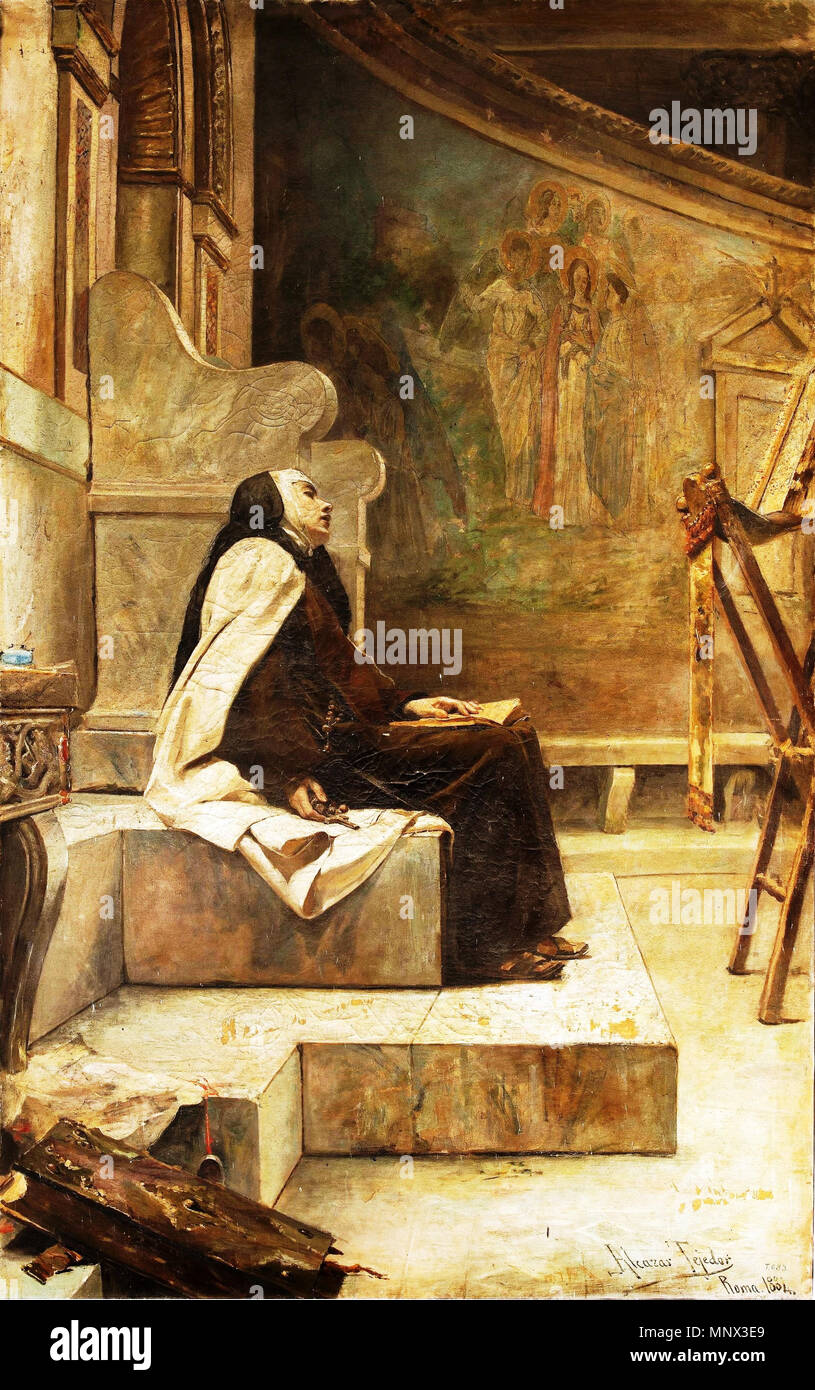 1094 Santa Teresa de Jesús. (Museo del Prado) Foto Stock