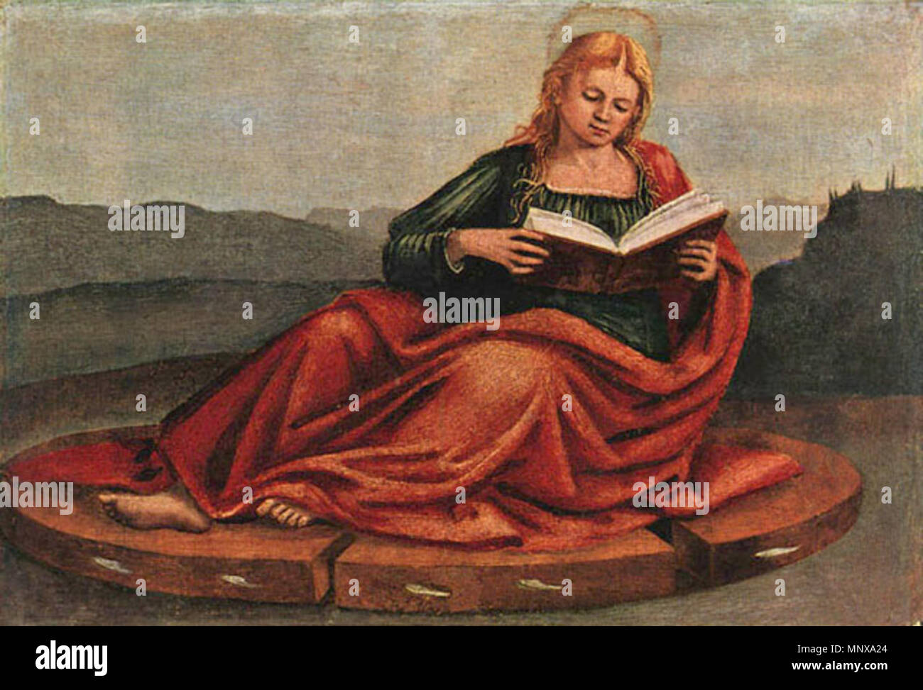 Santa Caterina di Alessandria . Signorelli, Santa Caterina d'Alessandria . 1512. vedere il nome o la categoria 1120 Signorelli, Santa Caterina d'Alessandria Foto Stock