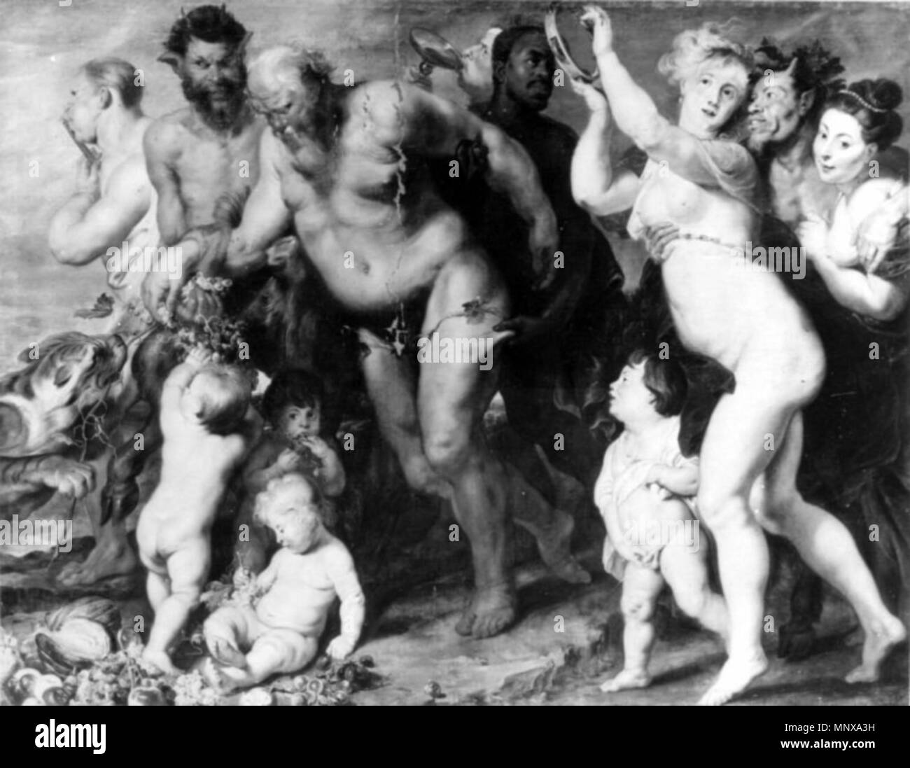 Inglese: il marzo del Sileno. Polski: Korowód Sylena. circa 1618-1620. 1120 Silenus1 Foto Stock