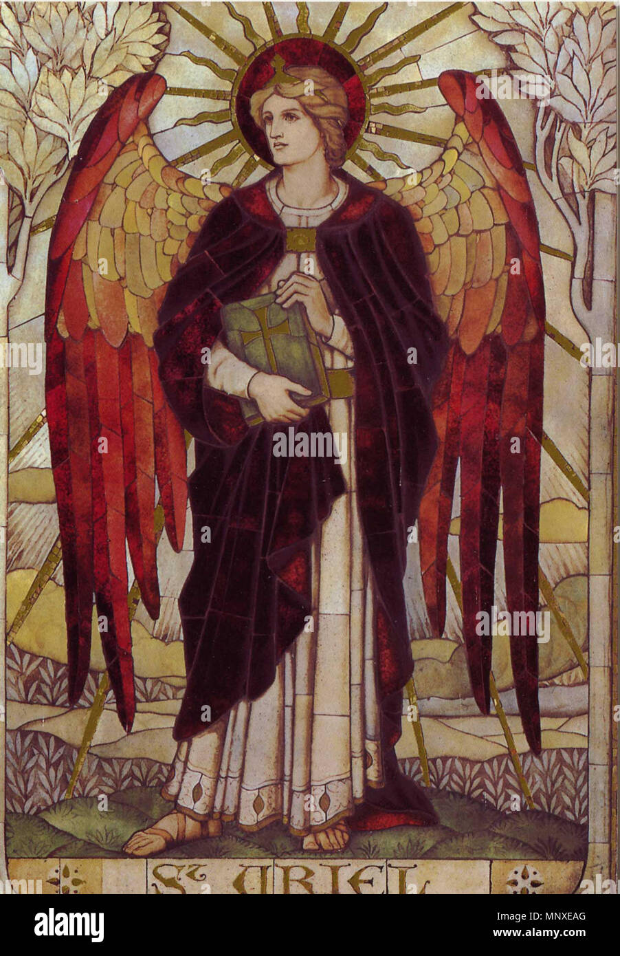 1139 San Uriel- Chiesa di San Giovanni Evangelista, Boreham Foto Stock