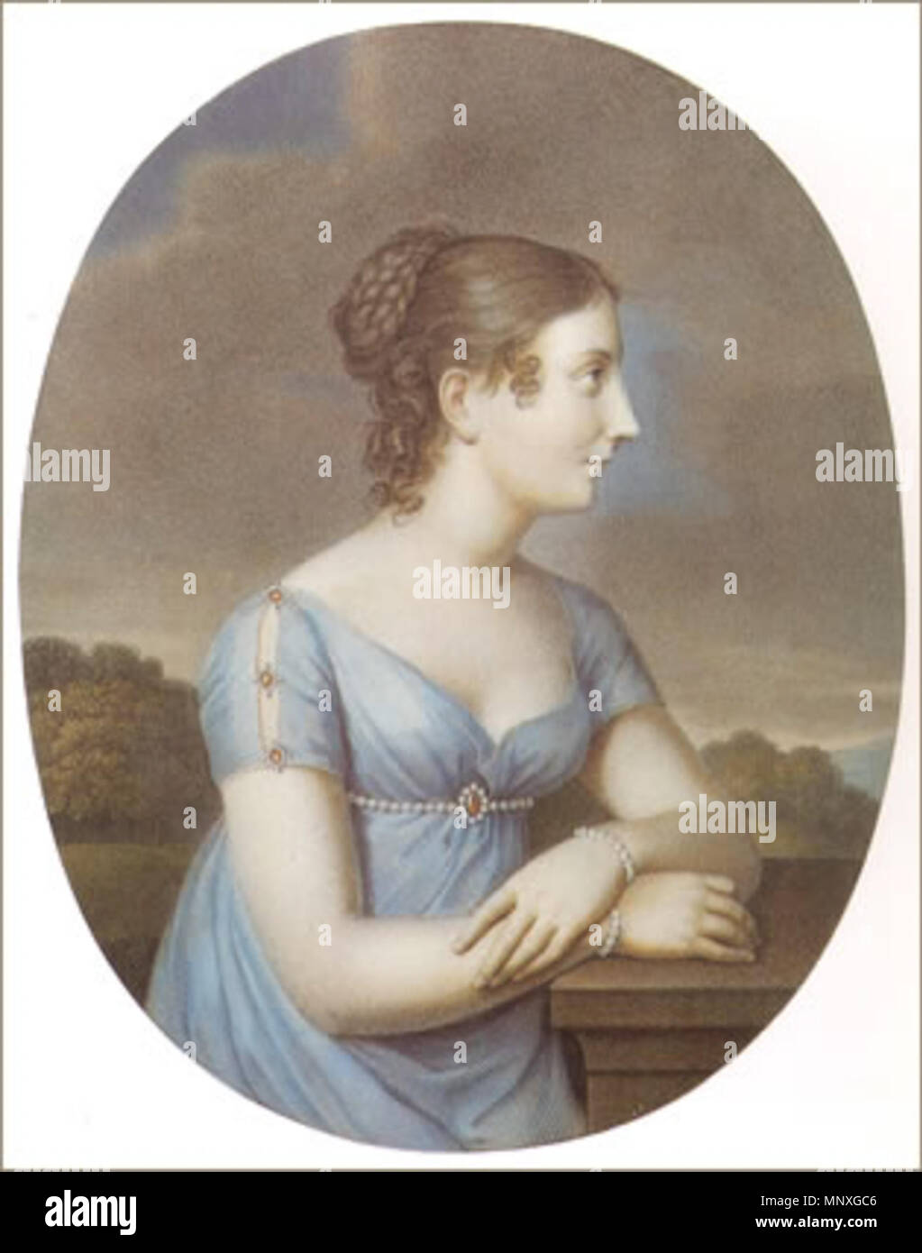 1149 Stéphanie de Beauharnais 1815 Foto Stock
