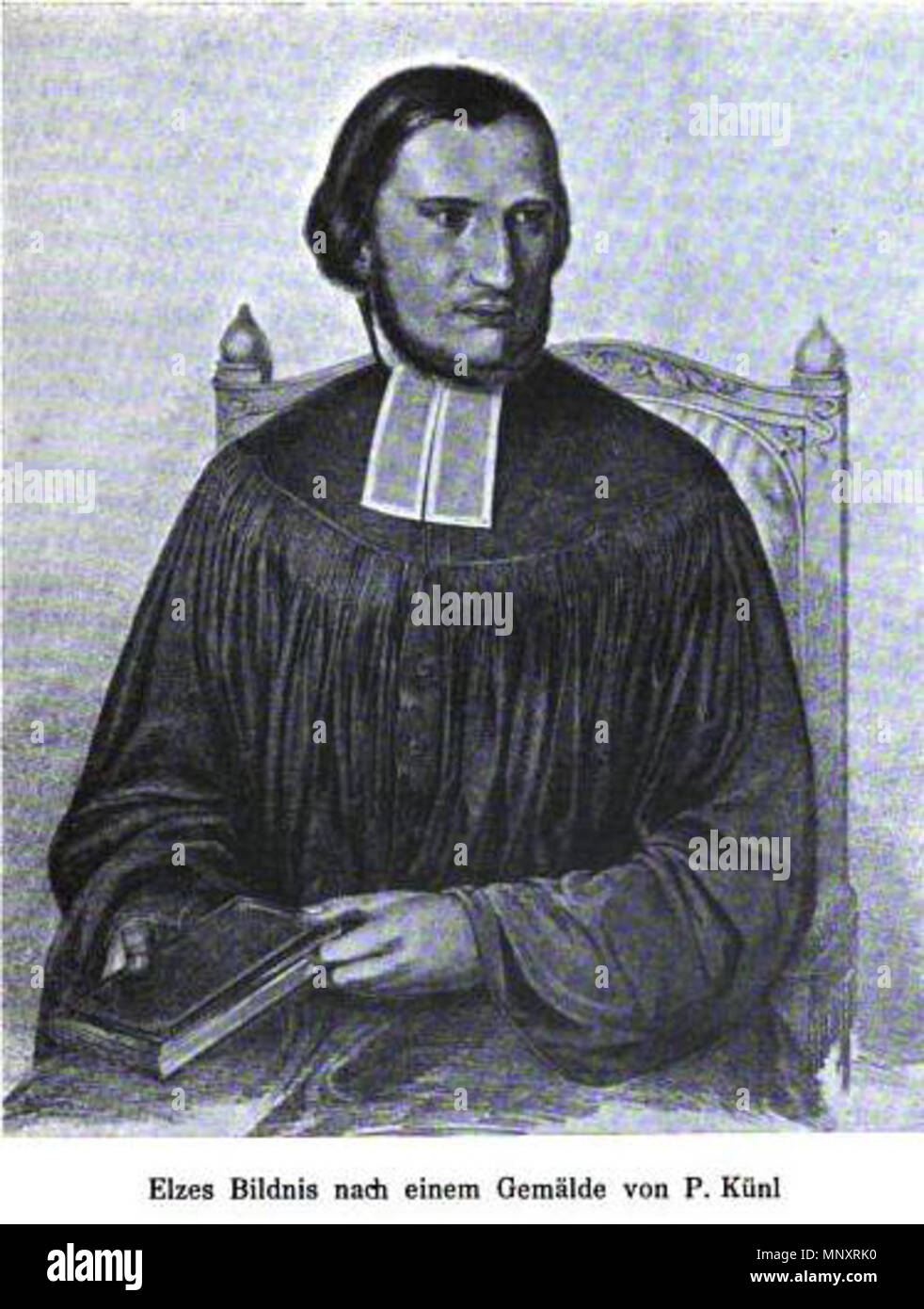 . Inglese: Theodor Elze (1823-1900), teologo protestante Deutsch: Theodor Elze (1823-1900), evangelischer Theologe . Riproduzione in 1908, dipinto prima del 1871. Pavel Künl (1817-1871) nomi alternativi Pavl Künl, Paolo Künl Descrizione Czech-Slovene pittore Data di nascita e morte 8 Marzo 1817 5 Giugno 1871 Luogo di nascita e morte Mladá Boleslav Ljubljana competente controllo : Q12798421 VIAF: 220640636 1185 Theodor Elze Foto Stock