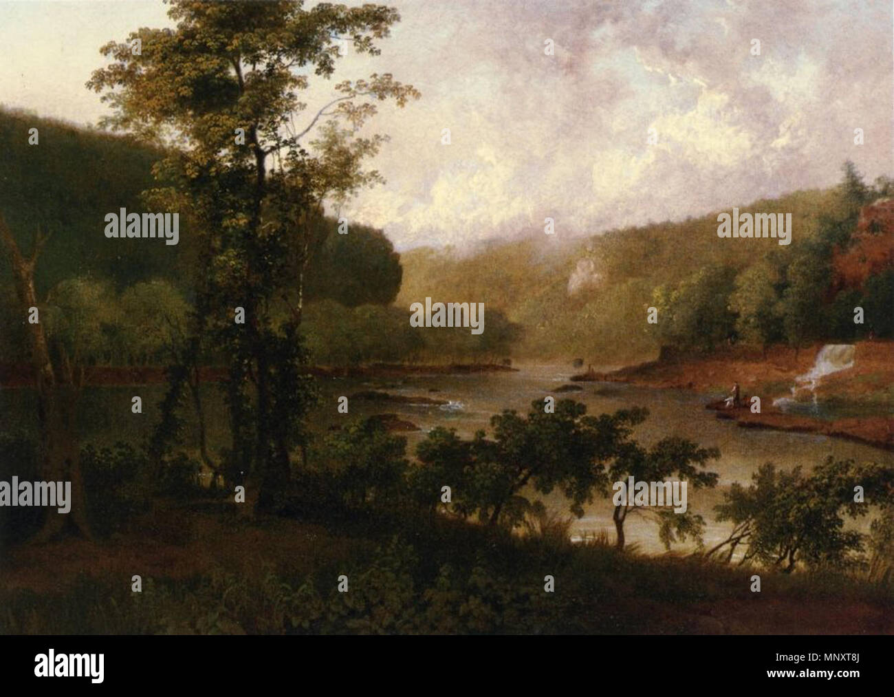 Harper's Ferry, Virginia 1825 ; caricare .2008. 1187 Thomas Doughty Harper's Ferry, Virginia, 1825 Foto Stock