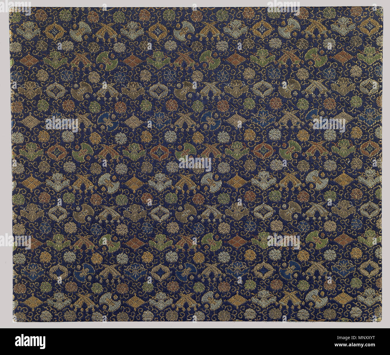 Toshun (giapponese, -1723; morì 1723). "Uccelli e fiori", 1747-1797. inchiostro e colori su seta. Walters Art Museum (35.173): trovati nel libro raro camera. 35.173 1200 Toshun - Album di uccelli e fiori - Walters 35173 - Indietro Foto Stock