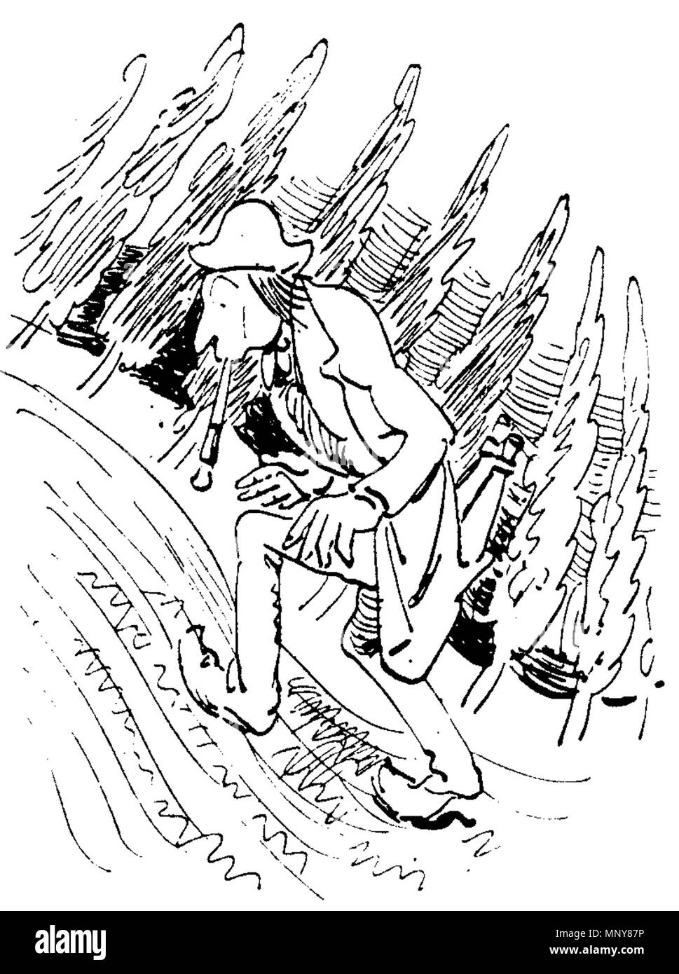 . Deutsch: aus 'Der Haarbeutel' von Wilhelm Busch. 1878. Wilhelm Busch (1832-1908) Descrizione disegnatore tedesco, pittore e poeta Data di nascita e morte 15 Aprile 1832 9 gennaio 1908 Luogo di nascita e morte Wiedensahl Mechtshausen sede di lavoro Monaco di Baviera, Francoforte, Wiedensahl competente controllo : Q109540 VIAF: 22139423 ISNI: 0000 0001 0877 704X ULAN: 500026717 LCCN: N79133995 NLA: 35024197 WorldCat 1247 W Busch Der Haarbeutel 23 Foto Stock