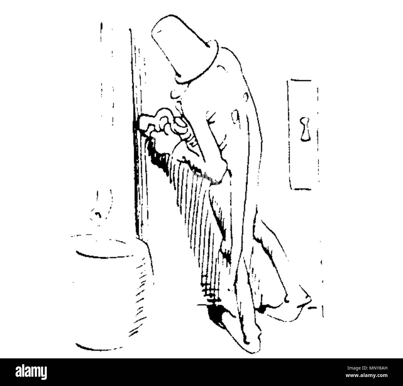 . Deutsch: aus 'Der Haarbeutel' von Wilhelm Busch. 1878. Wilhelm Busch (1832-1908) Descrizione disegnatore tedesco, pittore e poeta Data di nascita e morte 15 Aprile 1832 9 gennaio 1908 Luogo di nascita e morte Wiedensahl Mechtshausen sede di lavoro Monaco di Baviera, Francoforte, Wiedensahl competente controllo : Q109540 VIAF: 22139423 ISNI: 0000 0001 0877 704X ULAN: 500026717 LCCN: N79133995 NLA: 35024197 WorldCat 1247 W Busch Der Haarbeutel 73 Foto Stock