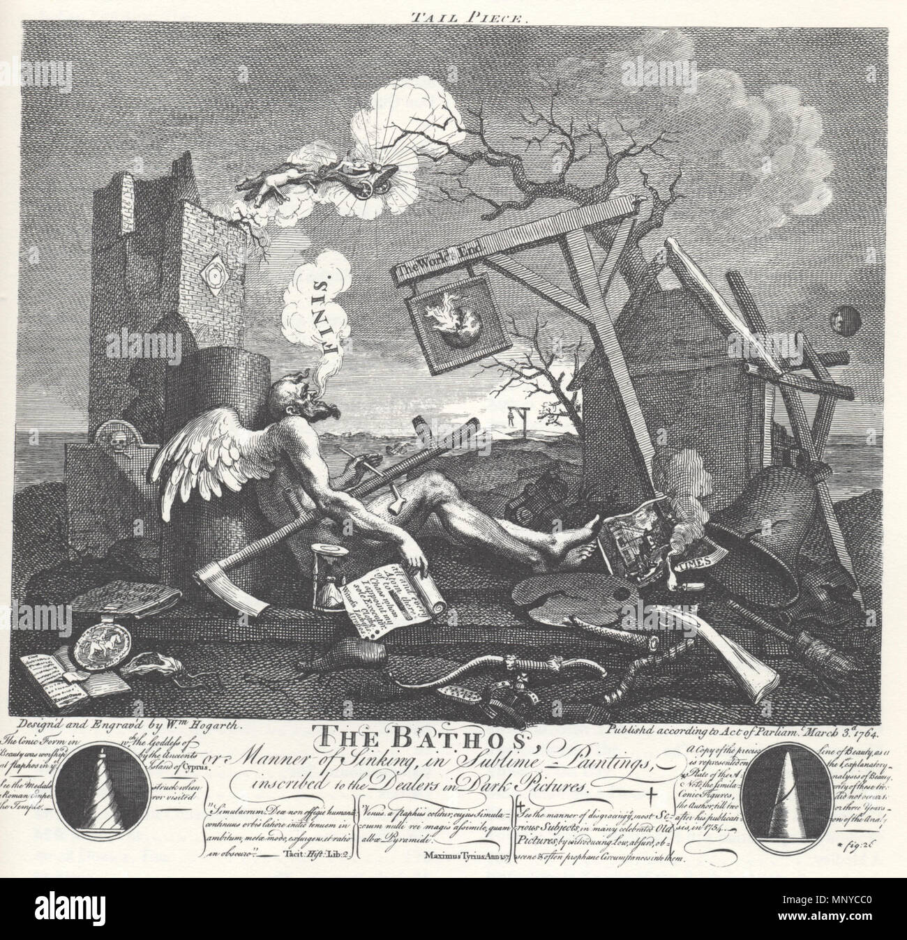 Inglese William Hogarth Il Bathos Il Xviii Secolo William Hogarth 1697 1764 Descrizione British Pittore E