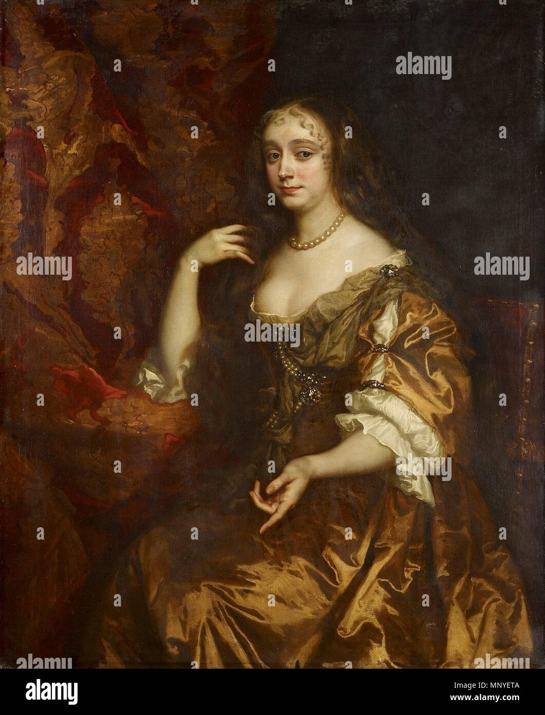 Anne Hyde, duchessa di York (1637-71) . Anne Hyde, duchessa di York . circa 1662. 1278 Anne Hyde, duchessa di York, 1662 da Lely Foto Stock