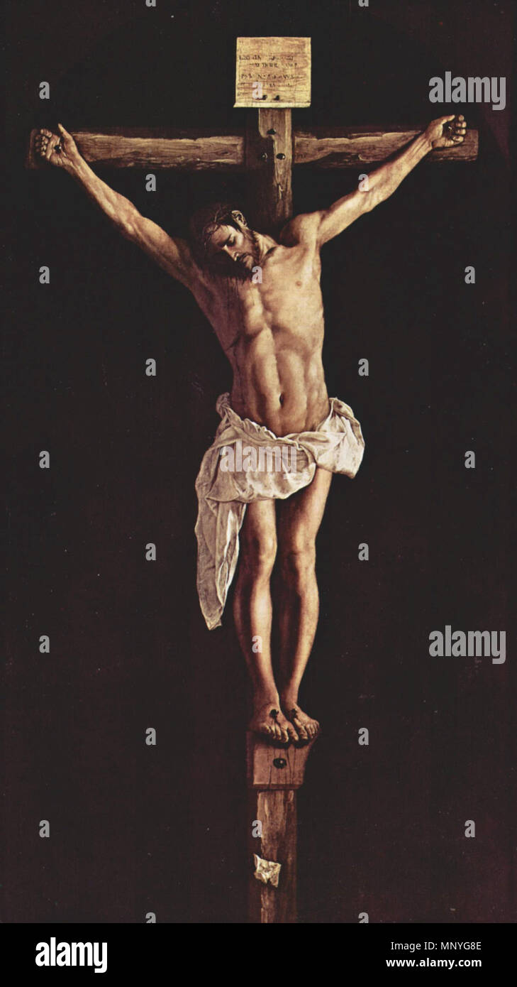 1285 Francisco de Zurbarán - Crocifissione - L'Art Institute of Chicago Foto Stock