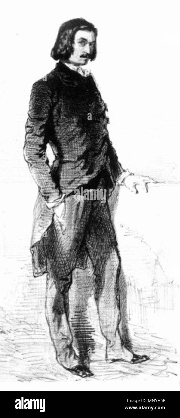 1290 Étienne Mélingue da Gavarni Foto Stock