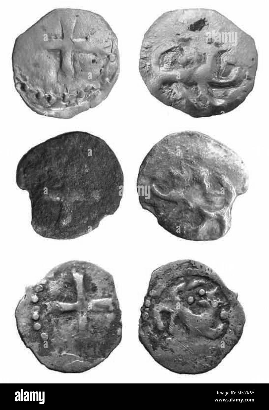 1299 МОНЕТИ ЛЮБАРТА Foto Stock