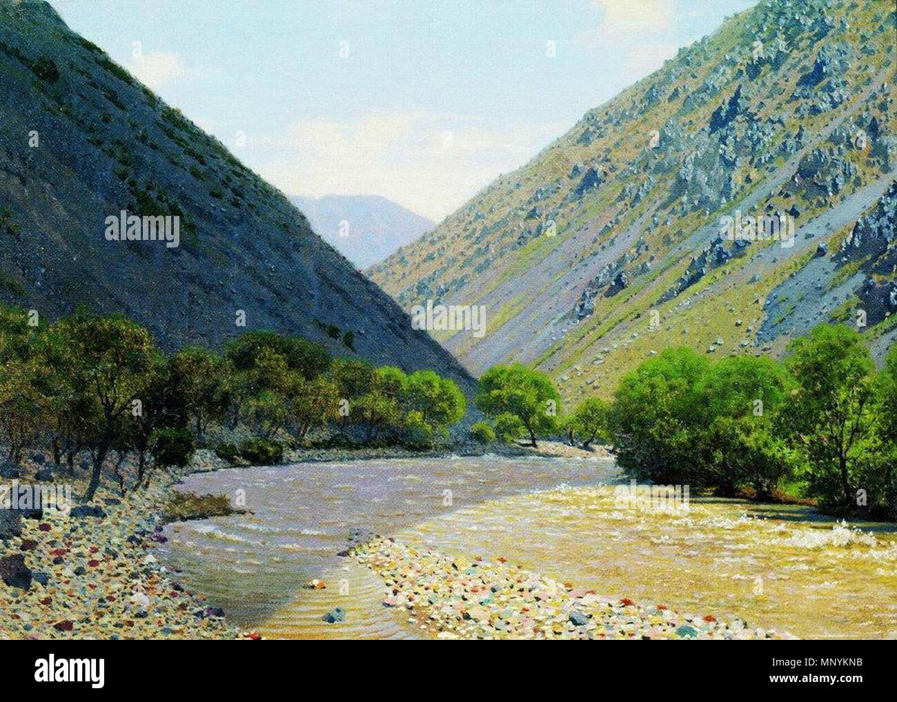 1302 Проход Барскаун Foto Stock